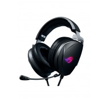 Гарнітура ігрова ASUS ROG Theta, 7.1, USB-A/USB-C, RGB, 1м/1.2м, чорний