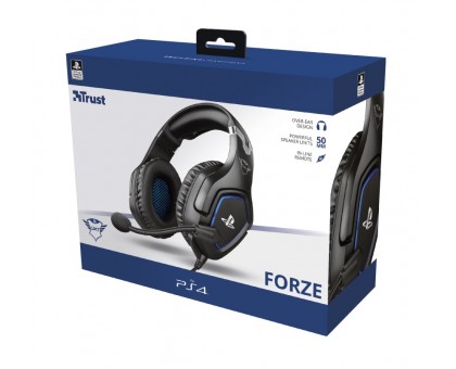 Гарнітура ігрова Trust GXT 488 Forze-G for PS4, 3.5мм, чорний Гарнітура ігрова Trust GXT 488 Forze-G for PS4, 3.5мм, чорний