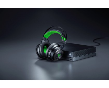 Гарнитура Razer Nari Ultimate for Xbox One, WL, чёрно-зелёный Гарнитура Razer Nari Ultimate for Xbox One, WL, чёрно-зелёный