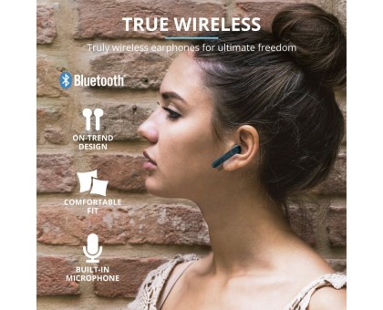 Наушники Trust Primo Touch True Wireless Mic Blue Наушники Trust Primo Touch True Wireless Mic Blue