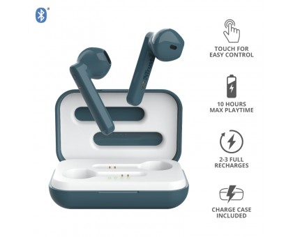 Наушники Trust Primo Touch True Wireless Mic Blue Наушники Trust Primo Touch True Wireless Mic Blue