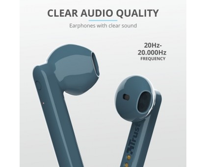 Наушники Trust Primo Touch True Wireless Mic Blue Наушники Trust Primo Touch True Wireless Mic Blue
