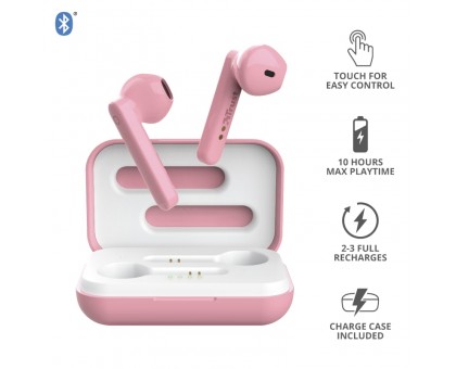 Навушники Trust Primo Touch True Wireless Mic Pink Навушники Trust Primo Touch True Wireless Mic Pink