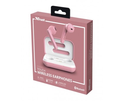 Навушники Trust Primo Touch True Wireless Mic Pink Навушники Trust Primo Touch True Wireless Mic Pink