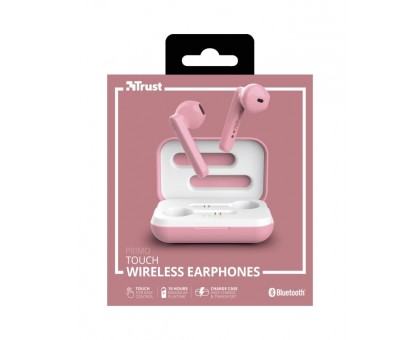 Навушники Trust Primo Touch True Wireless Mic Pink Навушники Trust Primo Touch True Wireless Mic Pink