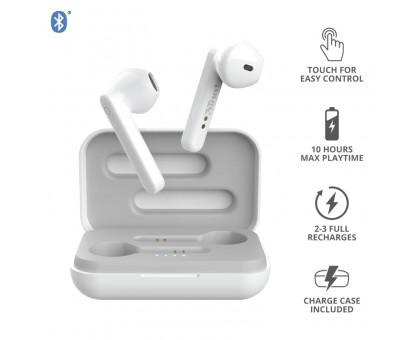 Навушники Trust Primo Touch True Wireless Mic White Навушники Trust Primo Touch True Wireless Mic White