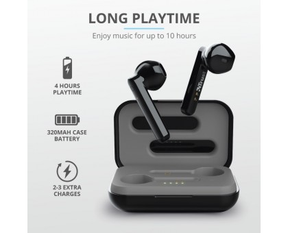 Навушники Trust Primo Touch True Wireless Mic Black Навушники Trust Primo Touch True Wireless Mic Black