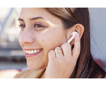 Навушники Trust Nika Touch True Wireless Mic White Навушники Trust Nika Touch True Wireless Mic White