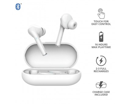 Навушники Trust Nika Touch True Wireless Mic White Навушники Trust Nika Touch True Wireless Mic White