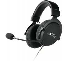 Ігрова гарнітура Xtrfy H2 (3.5mm/USB), Black