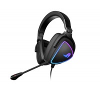 Гарнітура ігрова ASUS ROG Delta S, USB-C, RGB, 1.5м, чорний