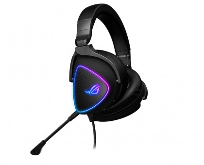 Гарнитура игровая ASUS ROG Delta S, USB-C, RGB, 1.5м, чёрный Гарнитура игровая ASUS ROG Delta S, USB-C, RGB, 1.5м, чёрный