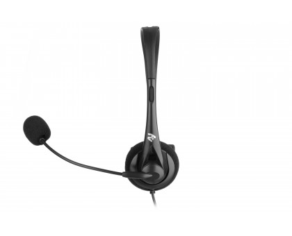 Гарнитура ПК моно On-ear 2E CH11 USB, omni-mic, 2м, черный Гарнитура ПК моно On-ear 2E CH11 USB, omni-mic, 2м, черный