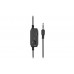 Гарнітура ПК моно On-ear 2E CH12 mini-jack, omni-mic, 1.2м, чорний