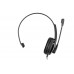 Гарнітура ПК моно On-ear 2E CH12 USB, omni-mic, 2м, чорний