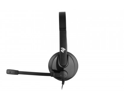 Гарнітура ПК моно On-ear 2E CH12 USB, omni-mic, 2м, чорний Гарнітура ПК моно On-ear 2E CH12 USB, omni-mic, 2м, чорний