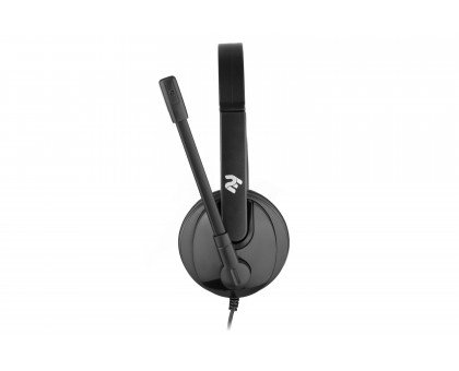 Гарнітура ПК моно On-ear 2E CH12 USB, omni-mic, 2м, чорний Гарнітура ПК моно On-ear 2E CH12 USB, omni-mic, 2м, чорний