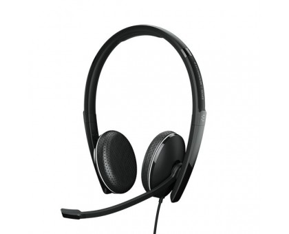 Гарнітура комп'ютерна стерео On-Ear EPOS ADAPT 165T USB II, 3.5мм/USB, односпрямований, сертифікат Microsoft Teams, 1.8м, Чорний Гарнітура комп'ютерна стерео On-Ear EPOS ADAPT 165T USB II, 3.5мм/USB, односпрямований, сертифікат Microsoft Teams, 1.8м, Чорний