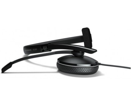 Гарнитура компьютерная моно On-Ear EPOS ADAPT 135T USB II, 3.5мм/USB, однонаправленный, сертификат Microsoft Teams, 1.8м, Черный Гарнитура компьютерная моно On-Ear EPOS ADAPT 135T USB II, 3.5мм/USB, однонаправленный, сертификат Microsoft Teams, 1.8м, Черный