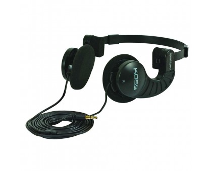 Навушники On-Ear Koss Sporta Pro, 3.5 mini-jack, 1.2м, Чорний Навушники On-Ear Koss Sporta Pro, 3.5 mini-jack, 1.2м, Чорний