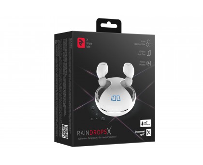 Навушники 2E RainDrops Х True Wireless Waterproof Mic White Навушники 2E RainDrops Х True Wireless Waterproof Mic White