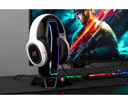 Гарнитура игровая 2E GAMING HG330, 7.1, USB-A, RGB, 2м, белый Гарнитура игровая 2E GAMING HG330, 7.1, USB-A, RGB, 2м, белый