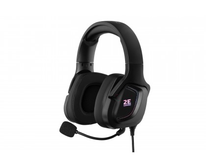 Гарнитура игровая 2E GAMING HG340, 7.1, USB-A, RGB, 2м, чёрный Гарнитура игровая 2E GAMING HG340, 7.1, USB-A, RGB, 2м, чёрный