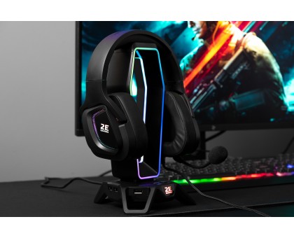 Гарнитура игровая 2E GAMING HG340, 7.1, USB-A, RGB, 2м, чёрный Гарнитура игровая 2E GAMING HG340, 7.1, USB-A, RGB, 2м, чёрный