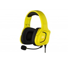 Гарнітура ігрова 2E GAMING HG340, mini-jack/dual 3.5мм, RGB, 2м, жовтий