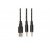 Гарнітура ігрова 2E GAMING HG340, mini-jack/dual 3.5мм, RGB, 2м, жовтий