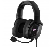 Гарнитура игровая 2E GAMING HG340, mini-jack/dual 3.5mm, RGB, 2м, чёрный