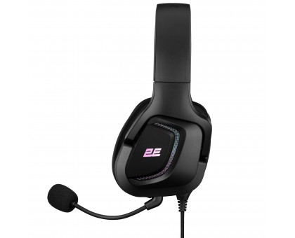Гарнитура игровая 2E GAMING HG340, mini-jack/dual 3.5mm, RGB, 2м, чёрный Гарнитура игровая 2E GAMING HG340, mini-jack/dual 3.5mm, RGB, 2м, чёрный