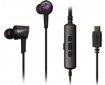 Гарнитура игровая ASUS ROG Cetra II, USB-C, LED, 1.25м, чёрный Гарнитура игровая ASUS ROG Cetra II, USB-C, LED, 1.25м, чёрный