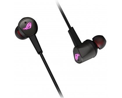 Гарнитура игровая ASUS ROG Cetra II, USB-C, LED, 1.25м, чёрный Гарнитура игровая ASUS ROG Cetra II, USB-C, LED, 1.25м, чёрный
