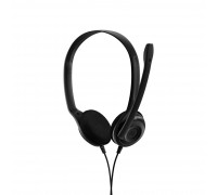 Гарнитура компьютерная стерео On-Ear EPOS PC 5 Chat, 3.5мм, однонаправленный, 2м, Черный