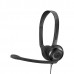 Гарнитура компьютерная стерео On-Ear EPOS PC 5 Chat, 3.5мм, однонаправленный, 2м, Черный
