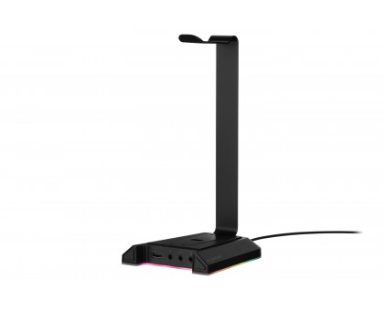 Подставка для гарнитуры 2E GAMING GST320 3в1, 7.1, USB-A, 3xUSB-A/3x3.5мм, RGB, 1.5м, чёрный Подставка для гарнитуры 2E GAMING GST320 3в1, 7.1, USB-A, 3xUSB-A/3x3.5мм, RGB, 1.5м, чёрный