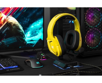 Подставка для гарнитуры 2E GAMING GST320 3в1, 7.1, USB-A, 3xUSB-A/3x3.5мм, RGB, 1.5м, чёрный Подставка для гарнитуры 2E GAMING GST320 3в1, 7.1, USB-A, 3xUSB-A/3x3.5мм, RGB, 1.5м, чёрный