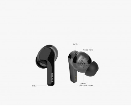 Наушники TECNO Hipods H3 Black Наушники TECNO Hipods H3 Black