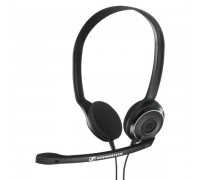 Гарнитура компьютерная стерео On-Ear EPOS PC 8 Chat, USB, однонаправленный, 2м, Черный