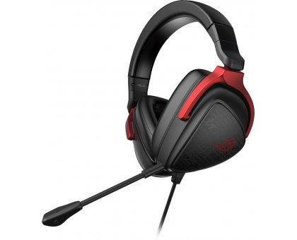 Гарнитура игровая ASUS ROG Delta S Core, mini-jack/dual 3.5мм, 1.5м/1м, чёрно-красный Гарнитура игровая ASUS ROG Delta S Core, mini-jack/dual 3.5мм, 1.5м/1м, чёрно-красный