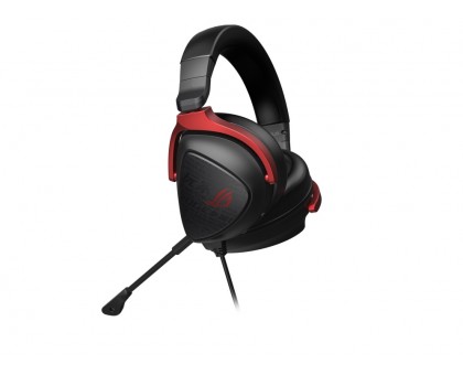Гарнитура игровая ASUS ROG Delta S Core, mini-jack/dual 3.5мм, 1.5м/1м, чёрно-красный Гарнитура игровая ASUS ROG Delta S Core, mini-jack/dual 3.5мм, 1.5м/1м, чёрно-красный