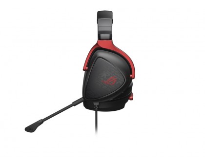 Гарнитура игровая ASUS ROG Delta S Core, mini-jack/dual 3.5мм, 1.5м/1м, чёрно-красный Гарнитура игровая ASUS ROG Delta S Core, mini-jack/dual 3.5мм, 1.5м/1м, чёрно-красный
