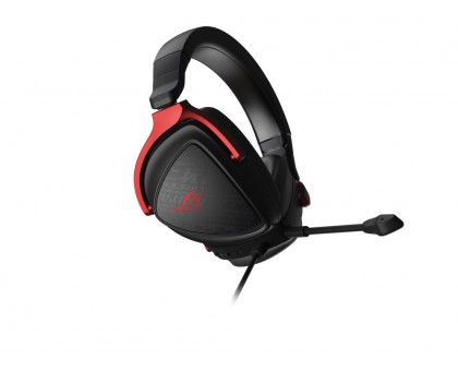 Гарнитура игровая ASUS ROG Delta S Core, mini-jack/dual 3.5мм, 1.5м/1м, чёрно-красный Гарнитура игровая ASUS ROG Delta S Core, mini-jack/dual 3.5мм, 1.5м/1м, чёрно-красный