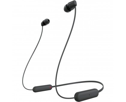 Наушники In-ear Sony WI-C100 BT 5.0, IPX4, SBC, AAC, Wireless, Mic, Черный Наушники In-ear Sony WI-C100 BT 5.0, IPX4, SBC, AAC, Wireless, Mic, Черный