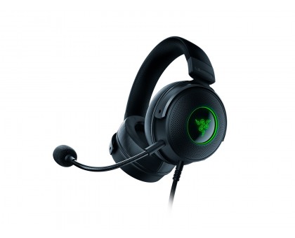 Гарнітура ігрова Razer Kraken V3, 7.1, USB-A, RGB, 2м, чорний Гарнітура ігрова Razer Kraken V3, 7.1, USB-A, RGB, 2м, чорний