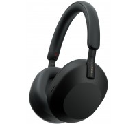 Наушники Over-ear Sony WH-1000XM5 BT 5.2, ANC, Hi-Res, AAC, LDAC, Wireless, Mic, Черный