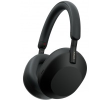 Наушники Over-ear Sony WH-1000XM5 BT 5.2, ANC, Hi-Res, AAC, LDAC, Wireless, Mic, Черный