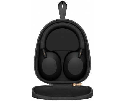 Наушники Over-ear Sony WH-1000XM5 BT 5.2, ANC, Hi-Res, AAC, LDAC, Wireless, Mic, Черный Наушники Over-ear Sony WH-1000XM5 BT 5.2, ANC, Hi-Res, AAC, LDAC, Wireless, Mic, Черный