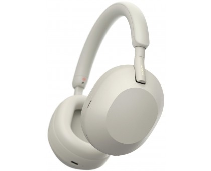 Наушники Over-ear Sony WH-1000XM5 BT 5.2, ANC, Hi-Res, AAC, LDAC, Wireless, Mic, Сильвер Наушники Over-ear Sony WH-1000XM5 BT 5.2, ANC, Hi-Res, AAC, LDAC, Wireless, Mic, Сильвер